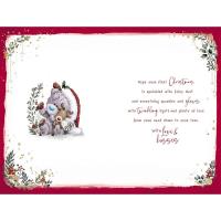 Baby Girl's 1st Christmas Me to You Bear Christmas Card Extra Image 1 Preview